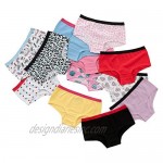 Alyce Intimates Girls Boyshort Assorted Solids & Prints Pack of 12