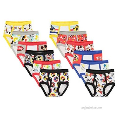 Disney Toddler Minnie or Mickey Mouse '12 Days Un-Boxing' Gift box 12-Pack Underwear