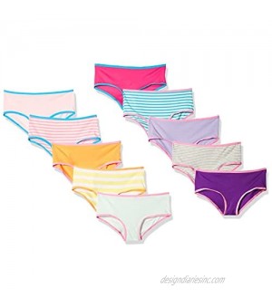  Essentials Girls' 10-Pack Bikini Underwear
