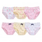Orinery Baby Underwear Cotton Toddler Girls Assorted Briefs 6-Pack