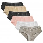 Popular Girls' Cotton Hipster Underwear Panty - 6 pack or 5 pack