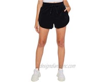 esstive Women's Midweight Loop Terry Casual Comfortable Short