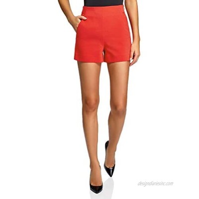 oodji Ultra Women's A-line Shorts with Side Zipper