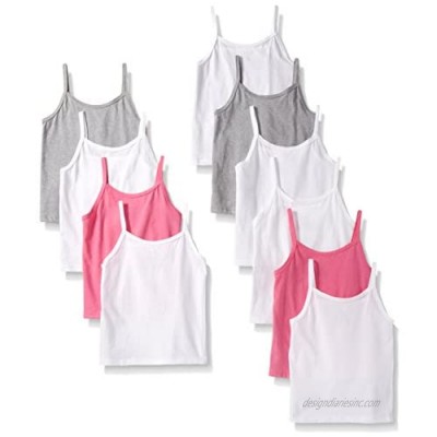 Hanes Girls' Tagless Cotton Cami Multipack