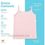 Lucky & Me | Gracie Girls Camisoles | Organic Cotton | Tagless | Wear on Its Own Or Layering Top | 3-Pack