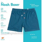 Lucky & Me | Noah Boys Boxer Shorts | Children's 100% Cotton Tagless Underwear | 5 Pack