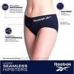 Reebok Women's Underwear - Seamless Hipster Briefs (5 Pack)