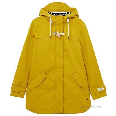 Joules USA Womens Yellow Coast Raincoat - Hooded Raincoat from Keeping Faith