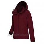 Mountain Warehouse Womens Winter 3 in 1 Jacket - Waterproof Raincoat