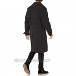 LONDON FOG mens Iconic Double Breasted Trench Coat With Zip-out Liner and Removable Top Collar