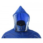 PEAK Rain Jacket for Men Lightweight Rain Coat Waterproof Hooded Windbreaker for Adults