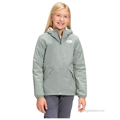 The North Face Girls' Warm Storm Rain Jacket  Wrought Iron