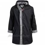 URBAN REPUBLIC Girls’ Raincoat – Waterproof Anorak Slicker Shell Windbreaker Jacket