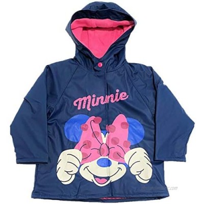 Western Chief Toddler Girls Disney Minnie Mouse Raincoat Jacket Minnie Dot Navy