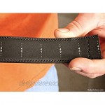 KORE Men’s Full-Grain Leather Track Belt | “Endeavor” Alloy Buckle
