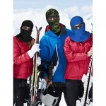 6 Pieces Balaclava Mask Ice Silk UV Protection Full-face Mask for Women and Men Outdoor Sports (Color Set 4)