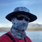 KastKing Sol Armis Neck Gaiter - UPF 50 Face Mask - UV Sun Protection Gaiter Sun Mask for Men & Women Fishing Hiking Kayaking Mask Prym1 Camo