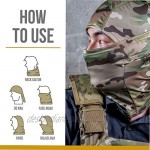 OneTigris Tactical Hood Headwear Balaclavas Full Face Mask