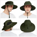EINSKEY Sun Hat for Men/Women Summer UV Protection SPF Waterproof Boonie Hat for Fishing Hiking Garden Safari Beach