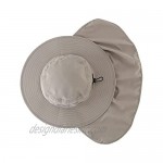 Home Prefer Mens Sun Hat with Neck Flap Quick Dry UV Protection Caps Fishing Hat