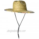 Quiksilver Men's Outsider Lifeguard Beach Sun Straw Hat