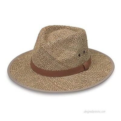 Wallaroo Hat Company Men’s Charleston Fedora – UPF 50+  Classic Surf Hat  Designed in Australia