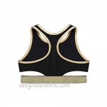 FEESHOW Girls Two Piece Sports Bra Crop Top with Athletic Leggings for Gymnastic Dance Workout Outfit Tracksuit Set