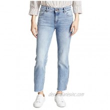 DL1961 Women's Mara High Rise Straight Fit Ankle Jeans