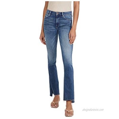 MOTHER Women's The Runaway Step Fray Jeans