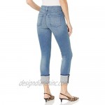NYDJ Women's Alina Wide Cuff Skinny Ankle Jeans